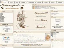 Tablet Screenshot of albertomoglioni.com